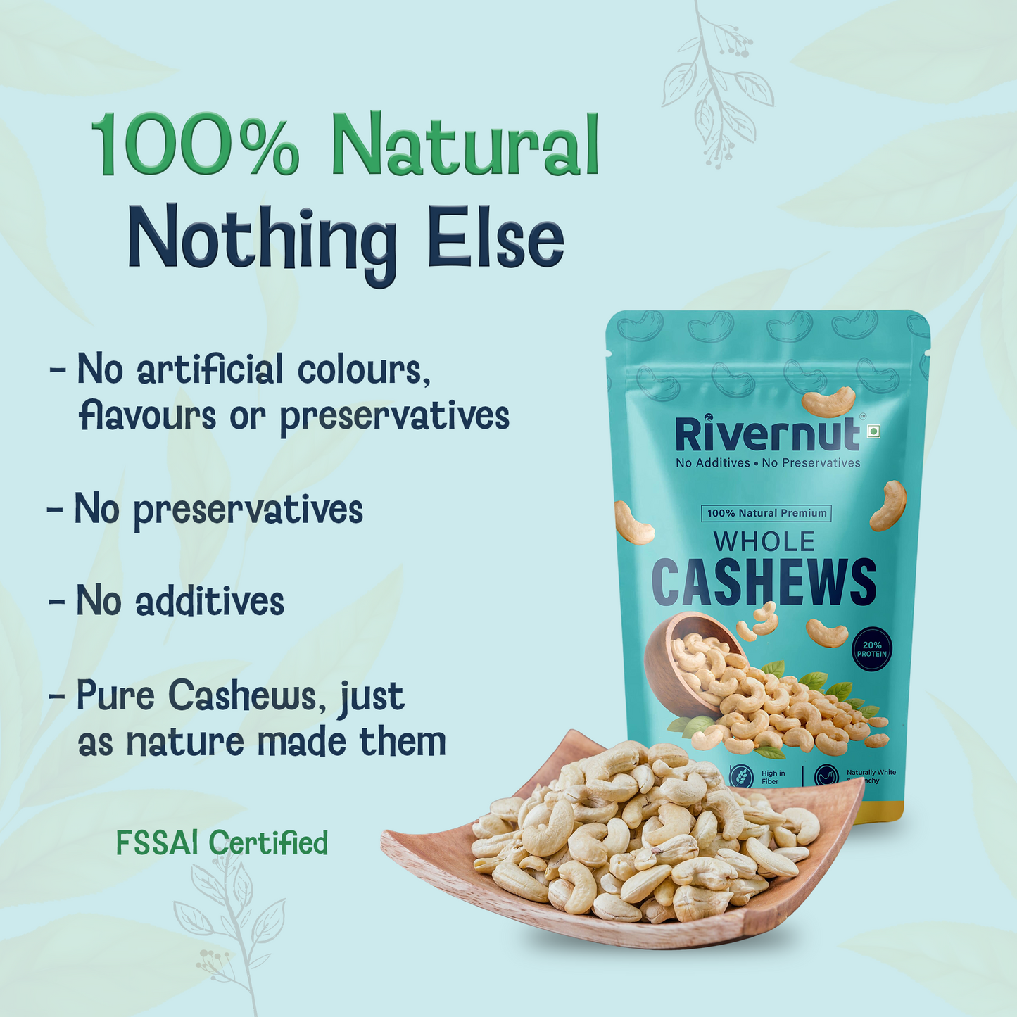 Rivernut Premium Whole Cashews